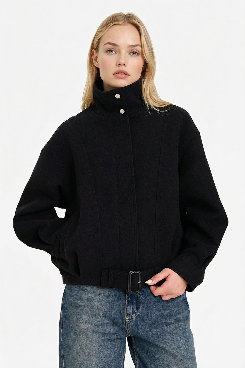 DeFacto Black Woman Regular Fit Cachet Casual - Image 1